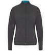 TAO INGA Sweatjacke Damen - graphit melange