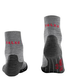 Rückansicht von Falke Kurzsocken Laufsocken Herren light grey (3403)