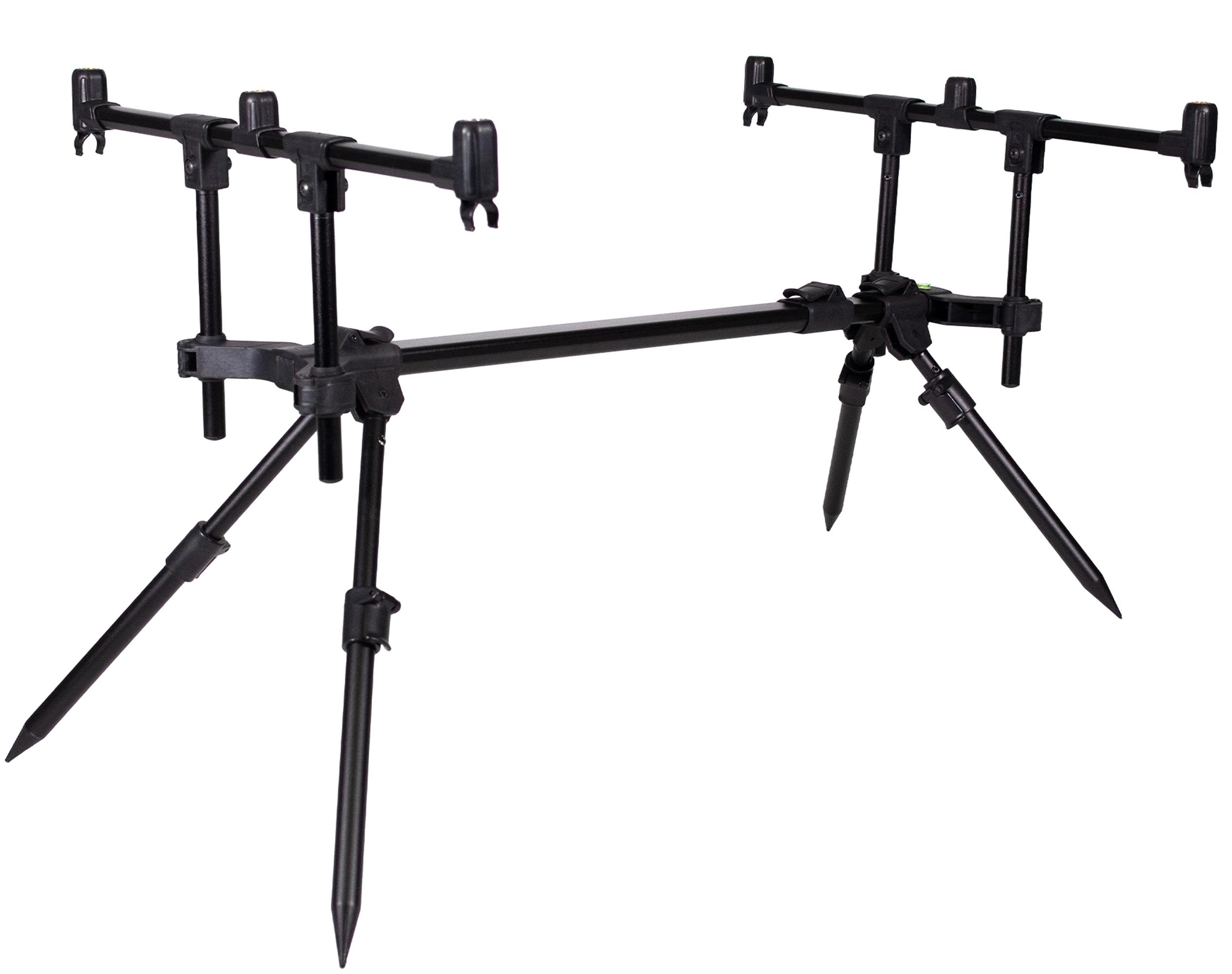 Arapaima Fishing Equipment Angel Rod Pod Flexleg Zubehör Schwarz