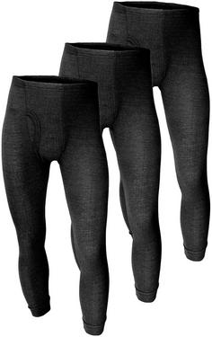 Black Snake 3 Pack Thermo Hosen Cushy Thermounterhose Herren Anthrazit