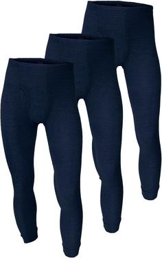 Black Snake 3 Pack Thermo Hosen Cushy Funktionsunterhose Herren Blau