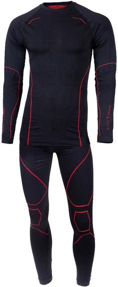 Black Snake Seamless Set Neverest Wäscheset Herren BlackRed