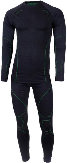 Black Snake Seamless Set Neverest Wäscheset Herren BlackGreen