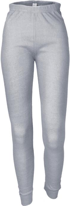 Black Snake Thermo Hose Cozy Thermounterhose Damen Grau, Creme