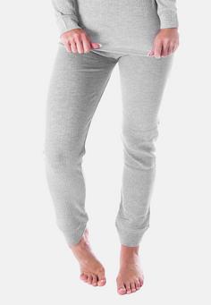 Rückansicht von Black Snake Thermo Hose Cozy Thermounterhose Damen Grau, Creme