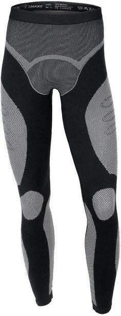 Black Snake Seamless Hose Python Thermounterhose Herren Schwarz