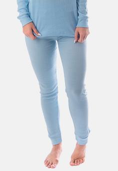 Rückansicht von Black Snake Thermo Hose Cozy Funktionsunterhose Damen Creme, Hellblau