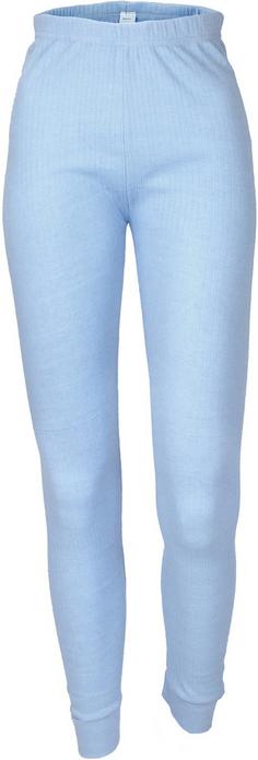 Black Snake Thermo Hose Cozy Thermounterhose Damen Creme, Hellblau