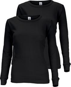 Black Snake 2 Pack Thermo Hemd Cozy Funktionsshirt Damen Schwarz