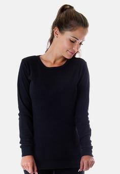 Rückansicht von Black Snake Thermo Hemd Cozy Funktionsshirt Damen Schwarz