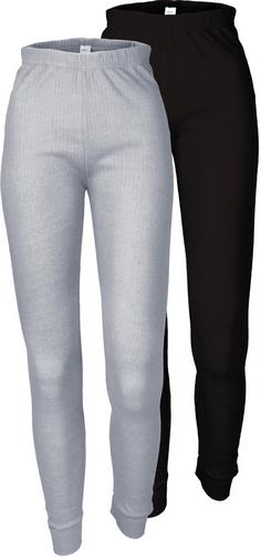 Black Snake 2 Pack Thermo Hose Cozy Thermounterhose Damen Grau Schwarz