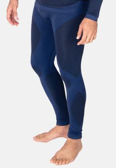 Rückansicht von Black Snake Seamless Hose Python Funktionsunterhose Herren Navy