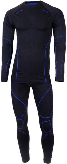 Black Snake Seamless Set Python Wäscheset Herren BlackBlue