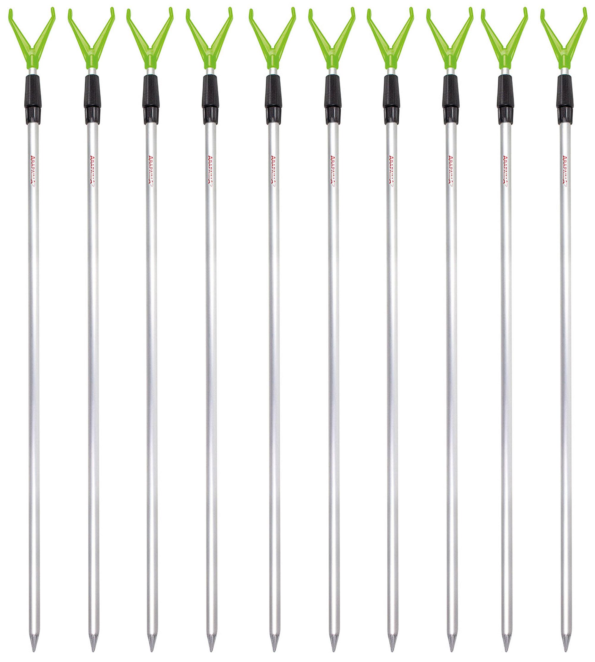 Arapaima Fishing Equipment 10 Stück Angelrutenhalter Rodhold Rutenhalter Grün