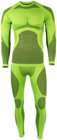 Black Snake Seamless Set Python Wäscheset Herren Lime