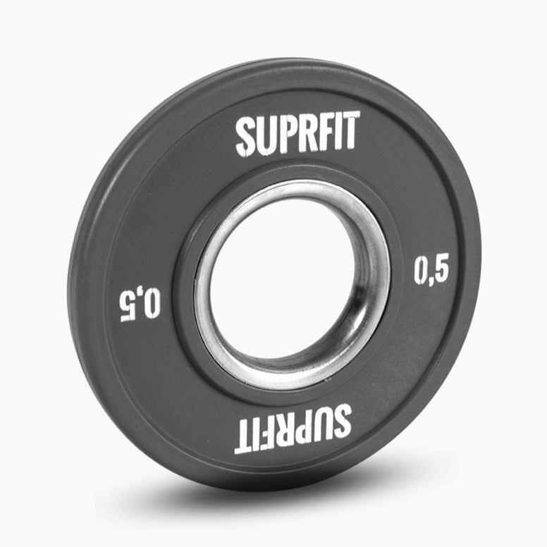 SUPRFIT Bumper Plates Mini Hantelscheiben Grau