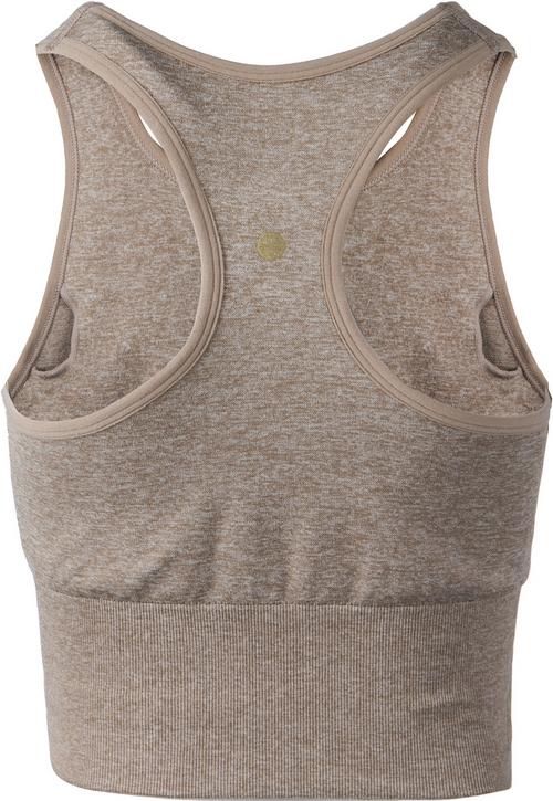 Rückansicht von Athlecia Flowee Sport-BH Damen 5089 Warm Taupe