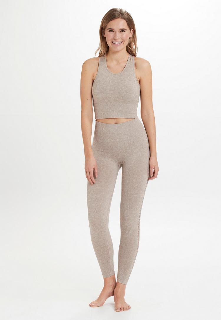 Athlecia Athlecia Flowee BH Damen - 5089 Warm Taupe - 3 | SportScheck