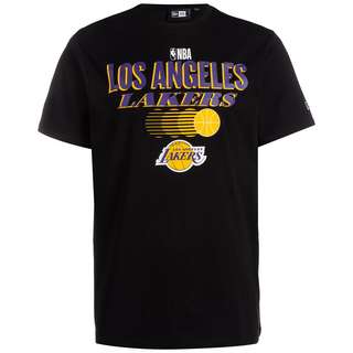 New Era NBA Los Angeles Lakers Graphic T-Shirt Herren schwarz