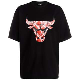 New Era NBA Chicago Bulls Infill Logo T-Shirt Herren schwarz / rot