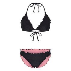 Chiemsee Bikini Bikini Set Damen Transparent/Black