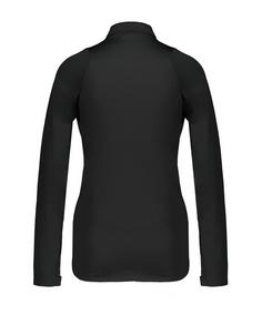 Rückansicht von Nike Dri-FIT Academy HalfZip Sweatshirt Damen Funktionssweatshirt Damen graurot