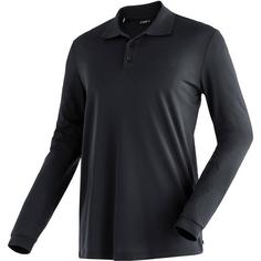 Maier Sports Ulrich Langarmshirt Herren Schwarz