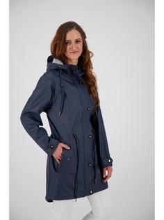 Rückansicht von ANKERGLUT ANKERGLUTLIEBE Regenjacke Damen navy