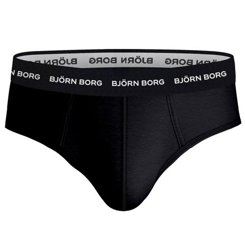 Rückansicht von Björn Borg Slip Slip Herren Schwarz