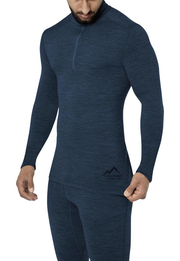 normani Outdoor Sports normani Outdoor Sports Canberra Funktionsshirt Herren - Navy - 1 | SportScheck