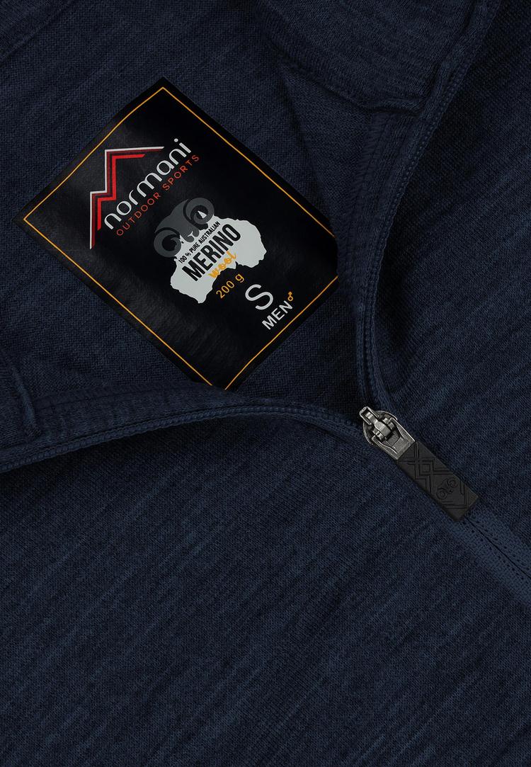normani Outdoor Sports normani Outdoor Sports Canberra Funktionsshirt Herren - Navy - 0 | SportScheck