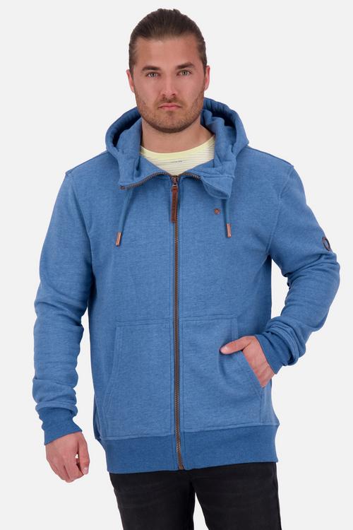 Rückansicht von ALIFE AND KICKIN TrasherAK A Sweatjacke Herren cobalt melange