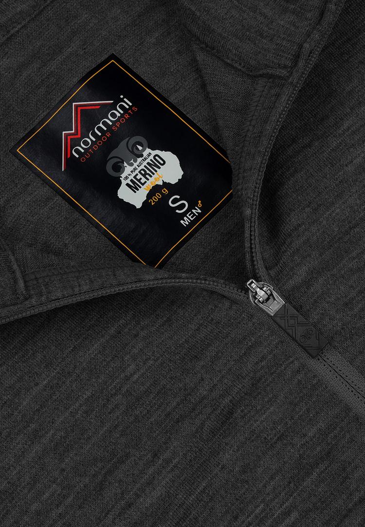 normani Outdoor Sports normani Outdoor Sports Canberra Funktionsshirt Herren - Anthrazit - 0 | SportScheck