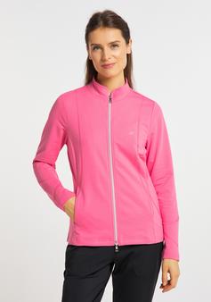 Rückansicht von JOY sportswear DORIT Trainingsjacke Damen camelia pink