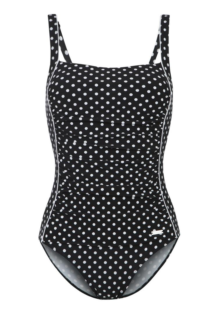 Lascana Lascana Badeanzug Badeanzug Damen - schwarz-wei&szlig; - 0 | SportScheck