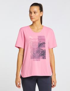 Rückansicht von JOY sportswear RIANA T-Shirt Damen carnation pink