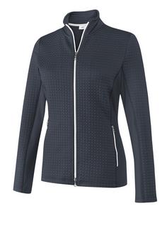 Rückansicht von JOY sportswear SOLVEIG Trainingsjacke Damen iron