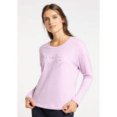 Rückansicht von JOY sportswear LENE Sweatshirt Damen pink orchid