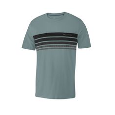 Rückansicht von JOY sportswear EMILIAN T-Shirt Herren lake green melange