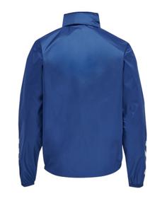 Rückansicht von hummel hmlCORE XK Spray Jacke Trainingsjacke Herren blau