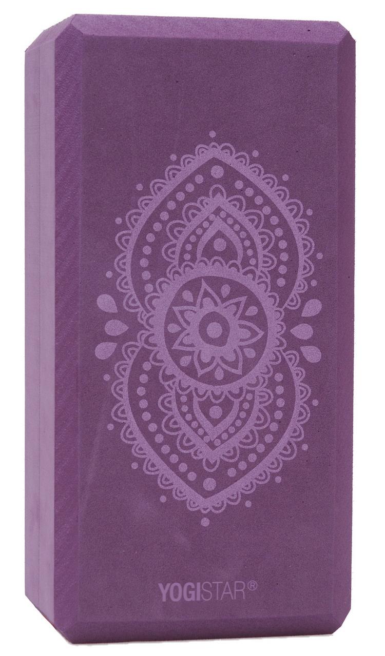 YOGISTAR YOGISTAR Ajna Chakra Yoga Block - aubergine - 0 | SportScheck