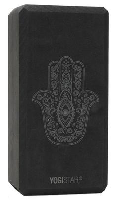 YOGISTAR Hand of Fatima Zen Yoga Block schwarz