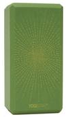 YOGISTAR Sparkling Sunray Yoga Block - kiwi gr&uuml;n