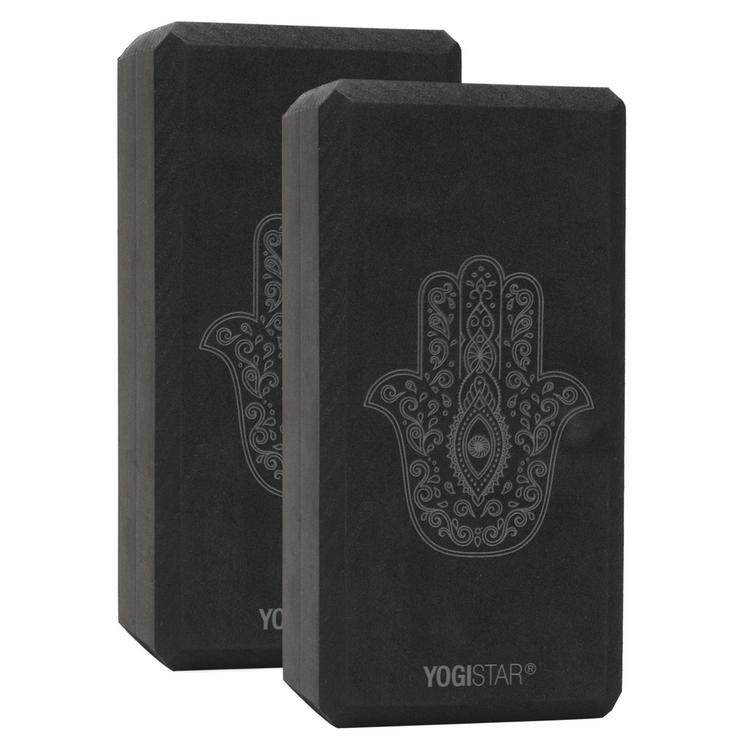 YOGISTAR YOGISTAR Hand of Fatima (2 St&uuml;ck) Yoga Block - schwarz - 0 | SportScheck