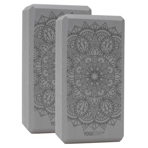 YOGISTAR Lotus Mandala (2 St&uuml;ck) Yoga Block