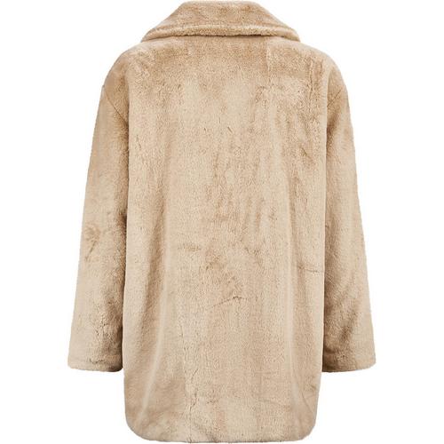 Rückansicht von G.I.G.A. DX by killtec Windig Fleecejacke Damen Camel