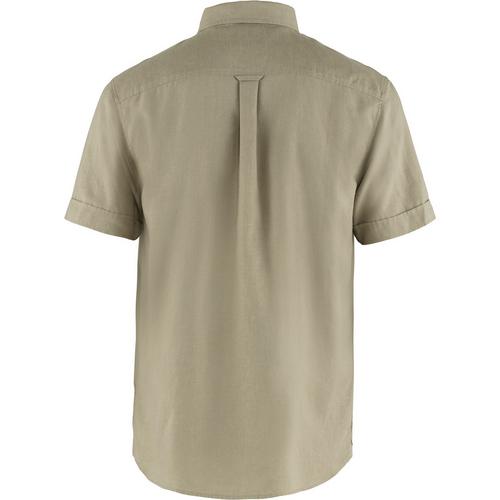 Rückansicht von FJÄLLRÄVEN Övik Travel Shirt T-Shirt Herren Sand