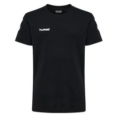 hummel HMLGO KIDS COTTON T-SHIRT S/S T-Shirt Kinder BLACK
