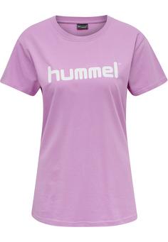hummel HMLGO COTTON LOGO T-SHIRT WOMAN S/S T-Shirt Damen ORCHID