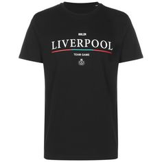 Bolzr Liverpool T-Shirt Herren schwarz / weiß